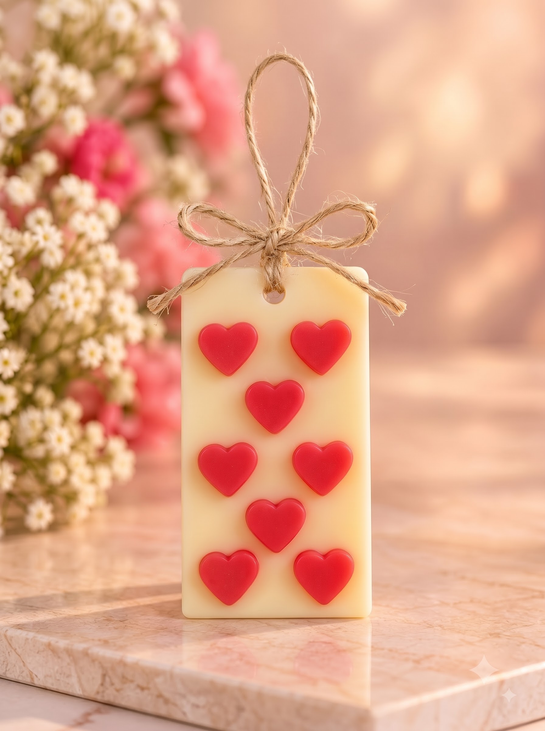 Red Heart Decorative Wax Sachet  