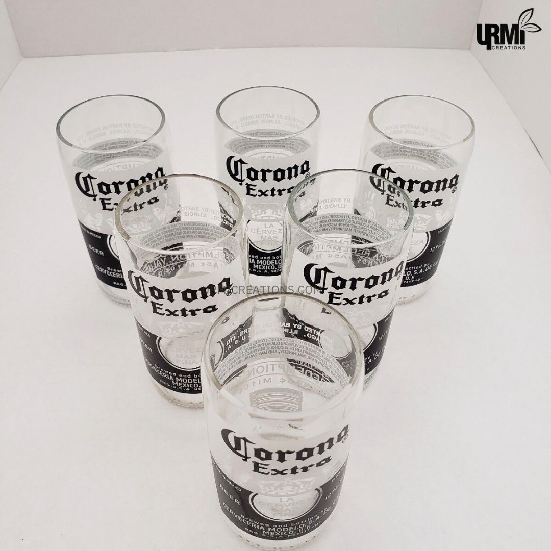 Corona Glasses { Set Of 6 }