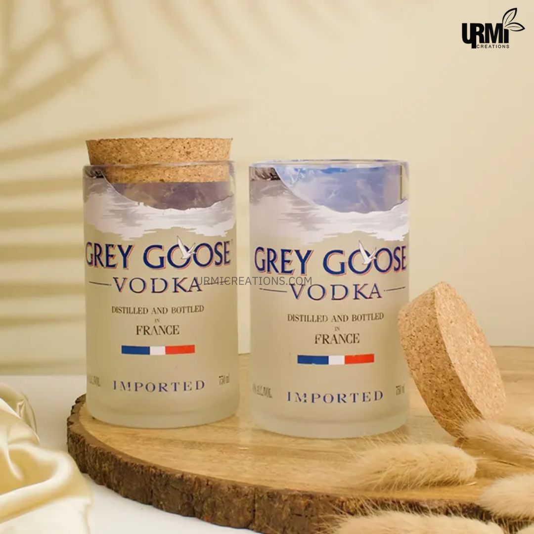 Grey Goose Jar Set Of 2