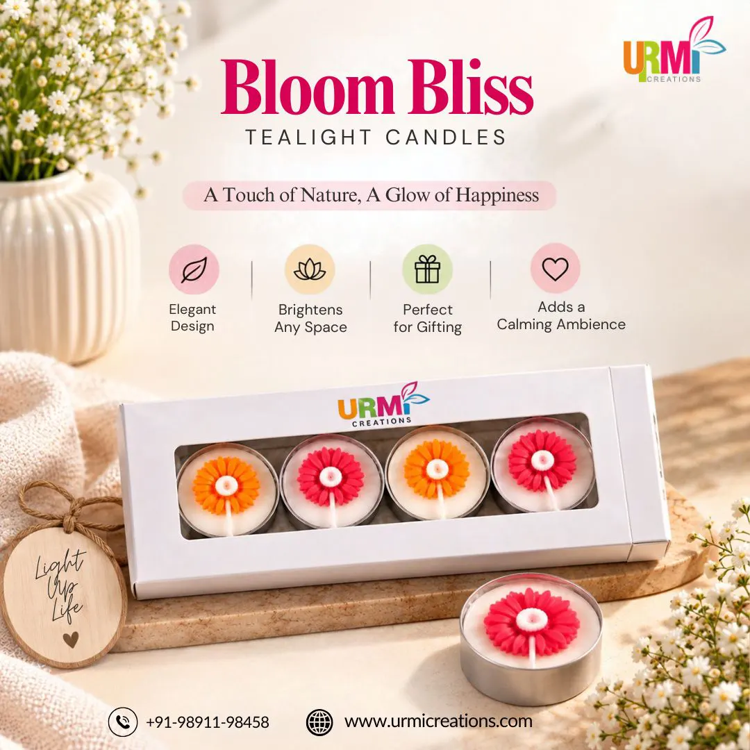 Candle Bliss: Beautiful Candle Ideas for Home Décor & Gifting in Delhi